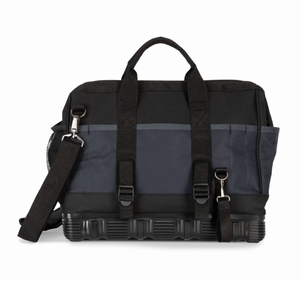 Gereedschaptas met plastic bodem, black / navy — productfoto 4