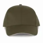 PS_WKP145_KHAKI-LIGHTGREY - Hidalgo Contrasterende sandwichpet 6 panelen, khaki / light grey — productfoto 11