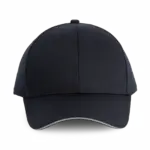 PS_WKP145_NAVY-SILVER - Hidalgo Contrasterende sandwichpet 6 panelen, navy / silver — productfoto 14