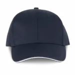 PS_WKP145_NAVY-WHITE - Hidalgo Contrasterende sandwichpet 6 panelen, navy / white — productfoto 15