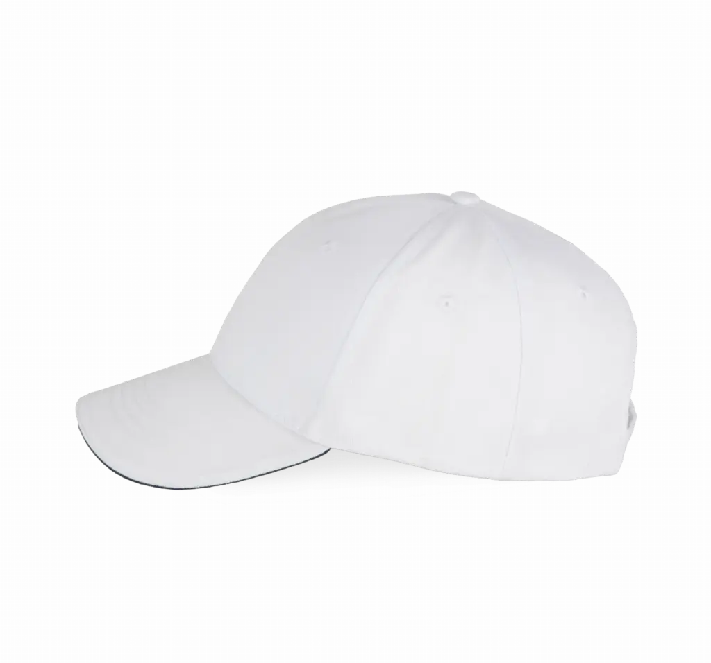 PS_WKP145-S_WHITE-NAVY - Hidalgo Contrasterende sandwichpet 6 panelen, white / navy — productfoto 18