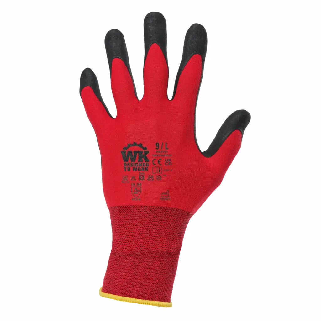 PS_WKP701_RED - Hidalgo-werbeartikel Handschoen voor precisiewerk — productfoto 5