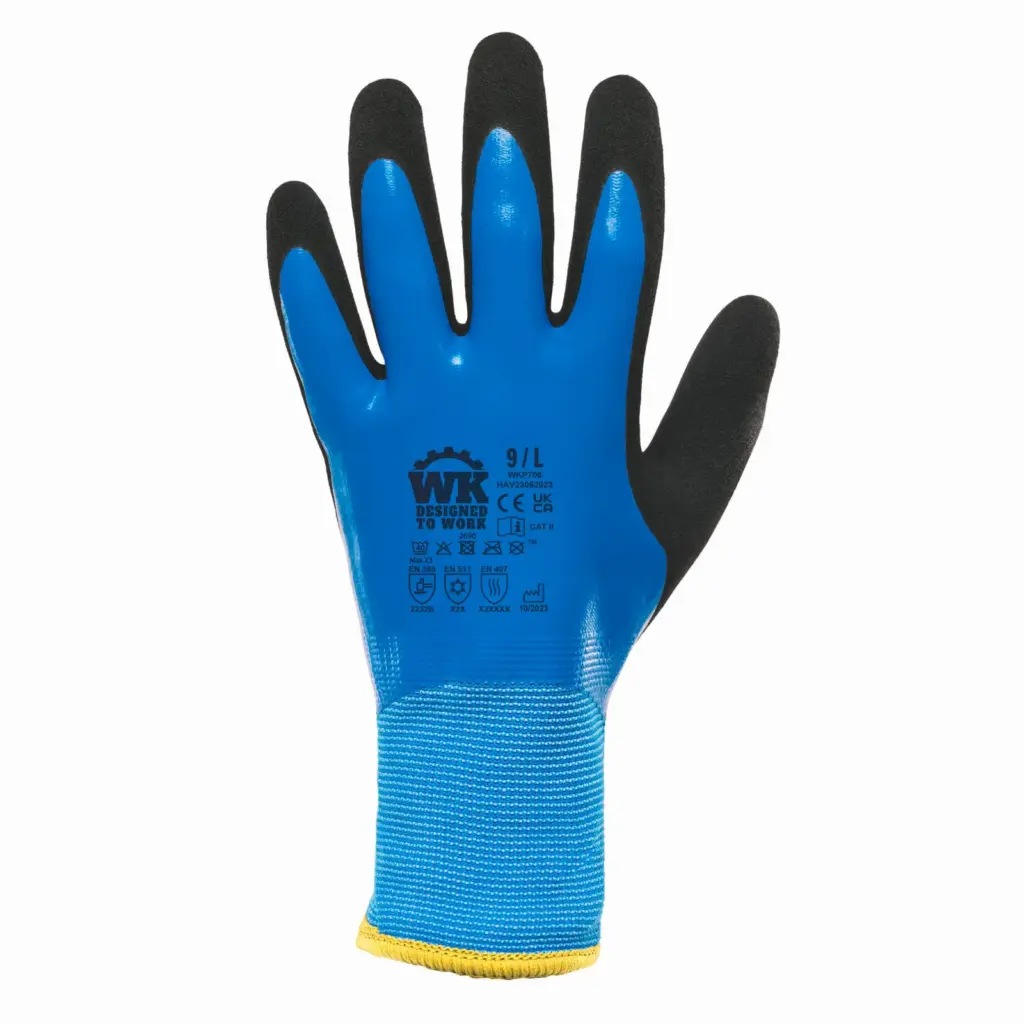 Beschermende handschoen voor koude omgevingen