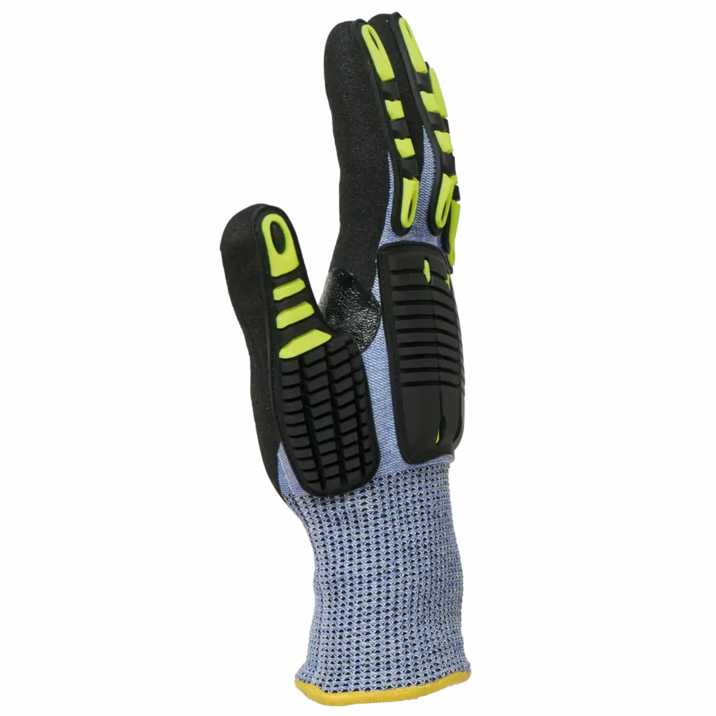 Handschoen die beschermen tegen snij- en schokwonden, blue — productfoto 5