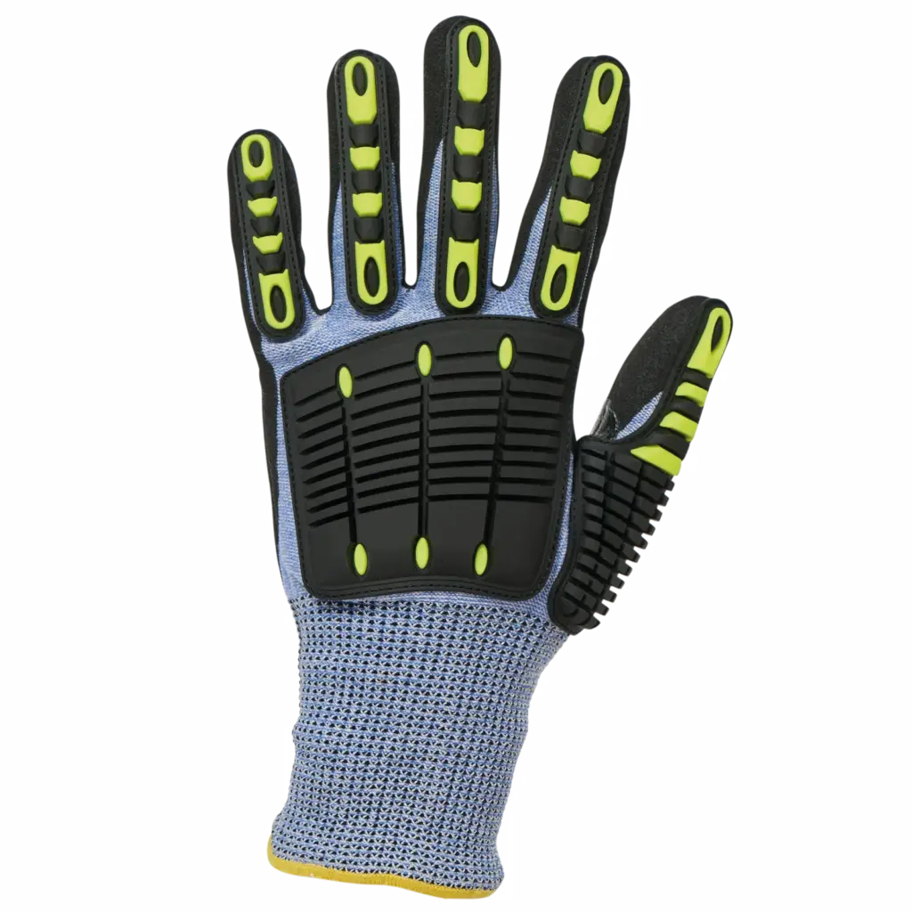 Handschoen die beschermen tegen snij- en schokwonden, blue — productfoto 6