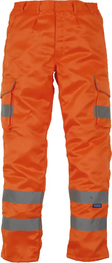 Hi-Vis cargo broek, hi vis orange — productfoto 5