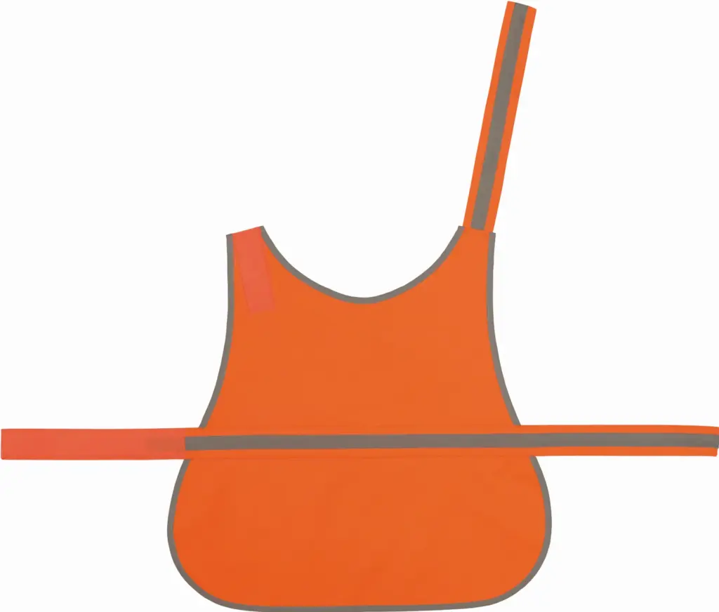 Reflecterende hondenjas, hi vis orange — productfoto 3