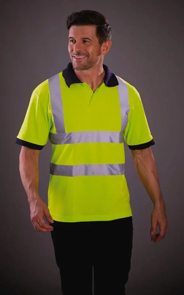High Visibility polo korte mouwen