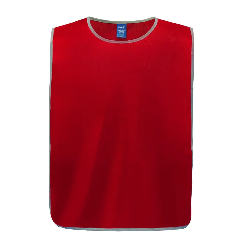 PS_YHVJ259_RED - Hidalgo-werbeartikel Personalisatie veiligheidshesje met reflecterende rand — productfoto 14