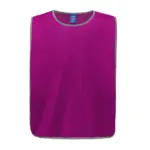 PS_YHVJ259_RASPBERRY - Hidalgo-werbeartikel Personalisatie veiligheidshesje met reflecterende rand, raspberry — productfoto 13