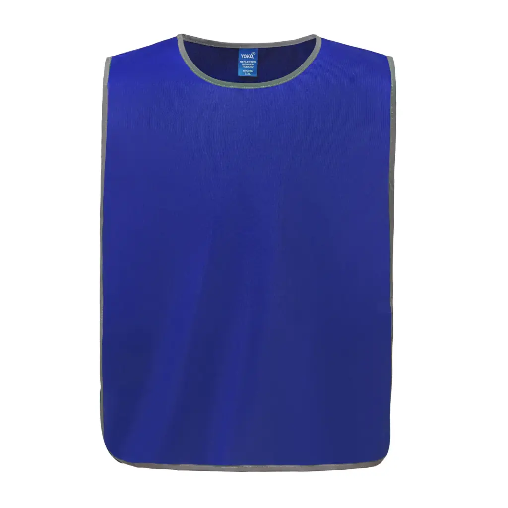 PS_YHVJ259_ROYALBLUE - Hidalgo-werbeartikel Personalisatie veiligheidshesje met reflecterende rand, royal blue — productfoto 15
