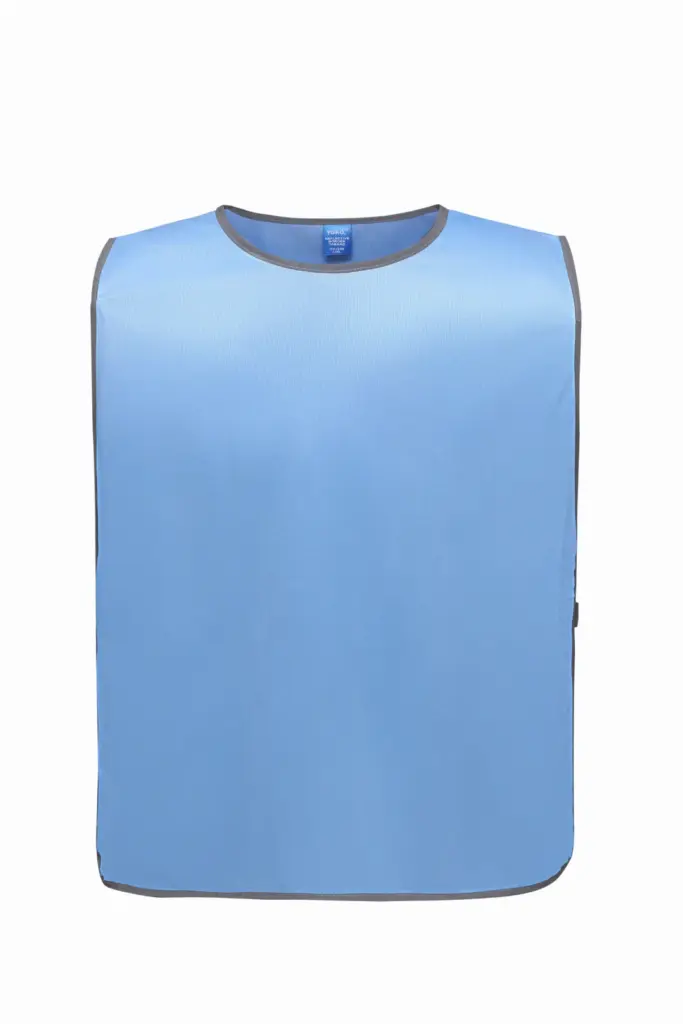 PS_YHVJ259_SKYBLUE - Hidalgo-werbeartikel Personalisatie veiligheidshesje met reflecterende rand, sky blue — productfoto 17