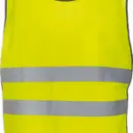 Veiligheidshesje met 2 banden, hi vis yellow — productfoto 3