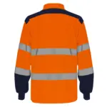 Tweekleurige Hi-Vis polo met lange mouwen — productfoto 2