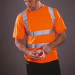 YHVJ410-2_2017 - Hidalgo-werbeartikel Veiligheids T-shirt met korte mouwen