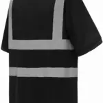 Veiligheids T-shirt met korte mouwen, black — productfoto 2