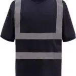 Veiligheids T-shirt met korte mouwen, navy — productfoto 5