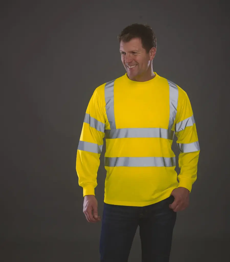 Hi-Vis T-shirt lange mouwen
