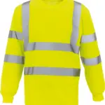 Hi-Vis T-shirt lange mouwen, hi vis yellow — productfoto 5