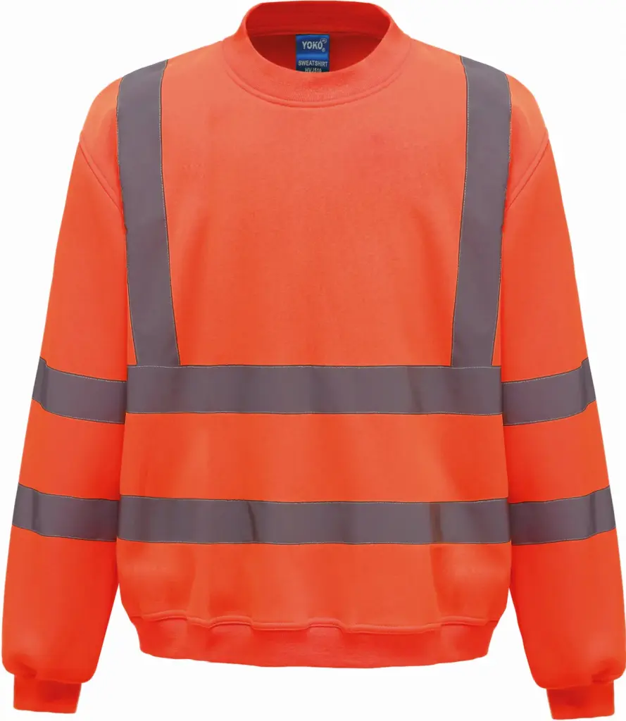 Veiligheids Sweater, hi vis orange — productfoto 6