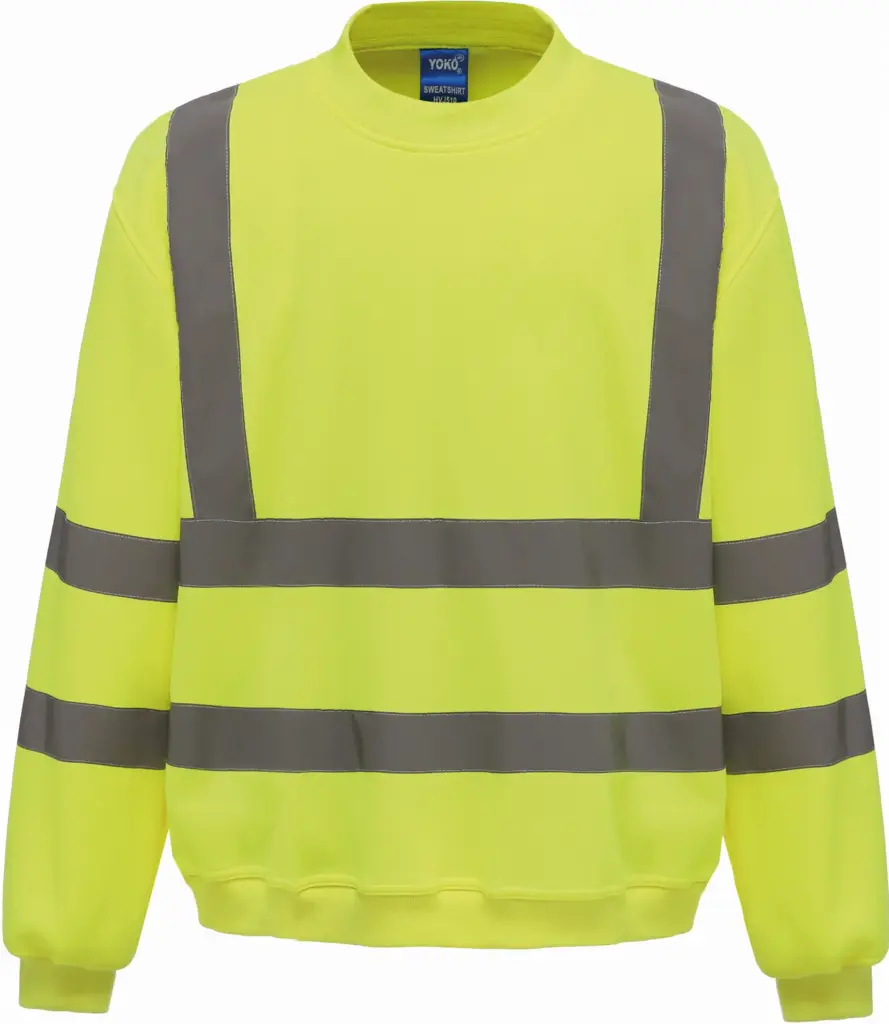 Veiligheids Sweater, hi vis yellow — productfoto 8