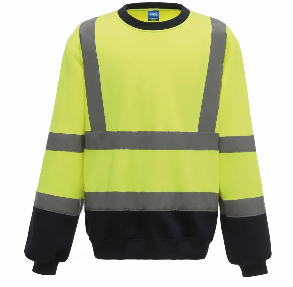 Warnschutz-Sweatshirt YHVJ510 bedrucken EN20471 Fleece S-3XL — Produktfoto 10