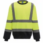 Warnschutz-Sweatshirt YHVJ510 bedrucken EN20471 Fleece S-3XL — Produktfoto 10
