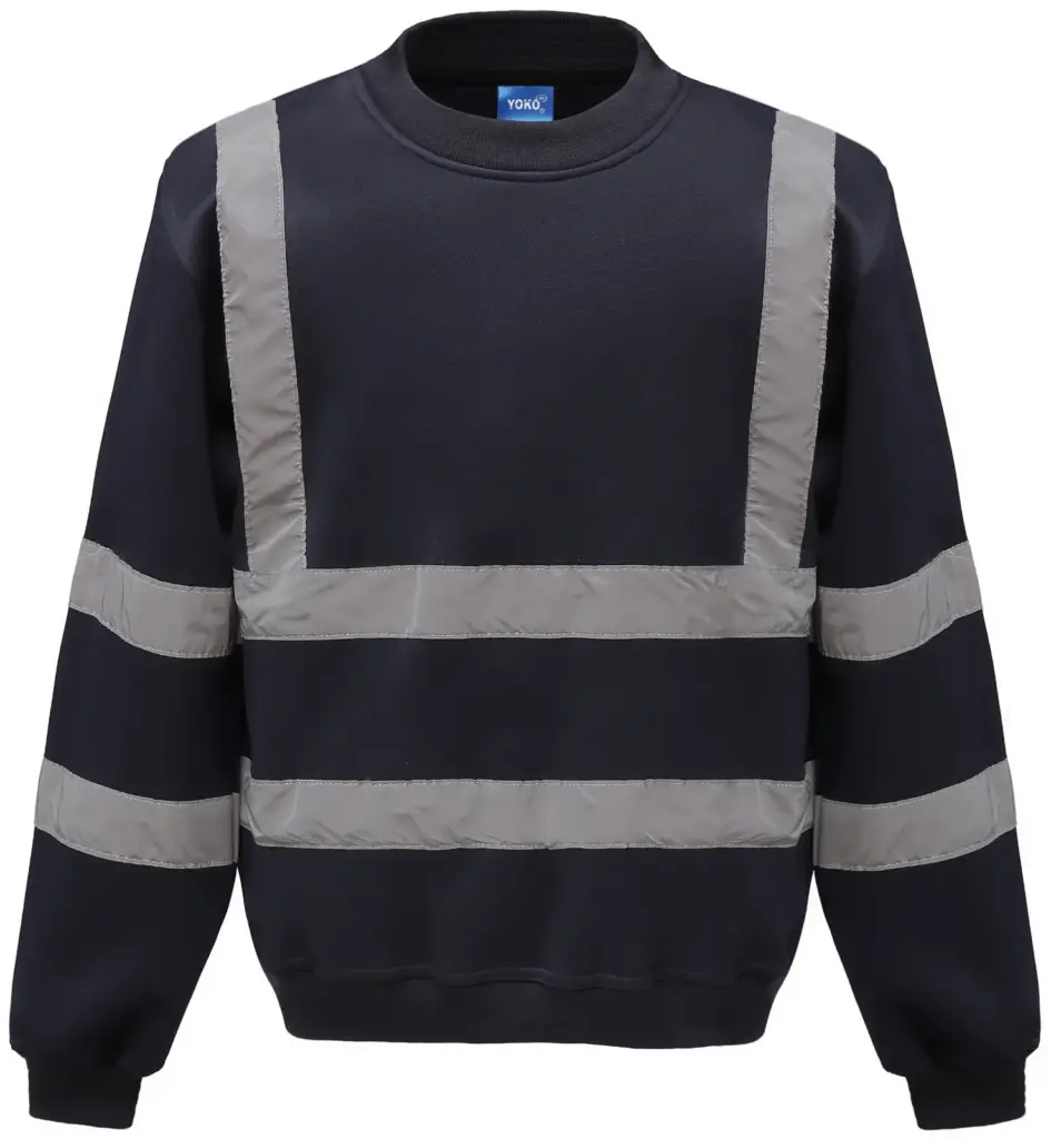 Warnschutz-Sweatshirt YHVJ510 bedrucken EN20471 Fleece S-3XL — Produktfoto 11