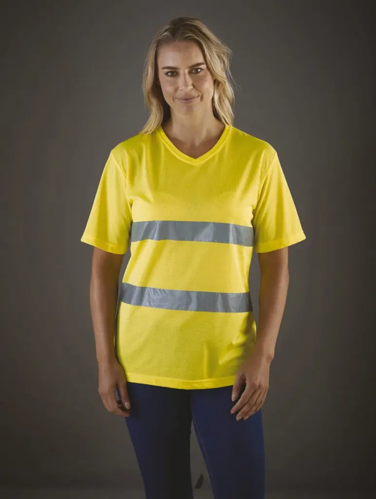 Top Cool - Hi-Vis T-shirt V-hals