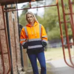 Hi-Vis sweater met capuchon