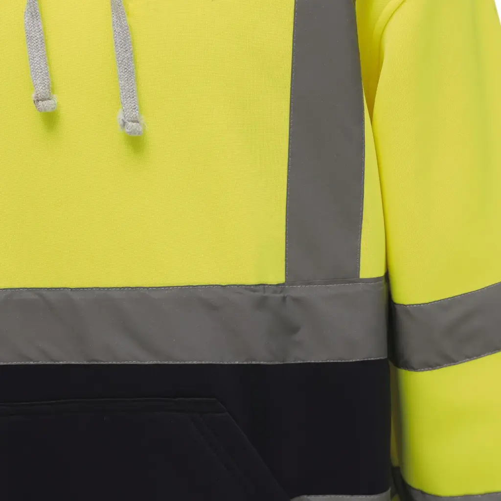 Hi-Vis sweater met capuchon — productfoto 2