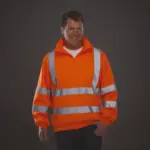 YHVK06_2017 - Hidalgo-werbeartikel Veiligheidsweater met 1/4 rits