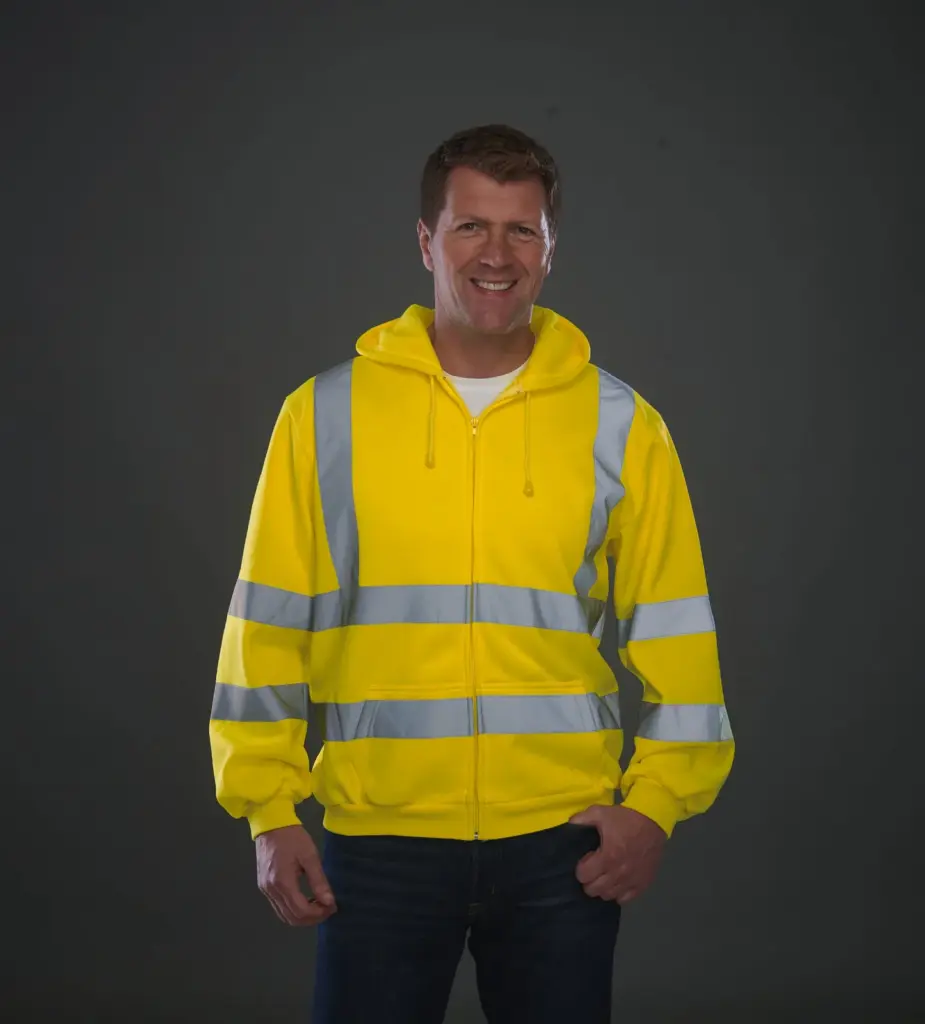 Veiligheidssweatervest met capuchon
