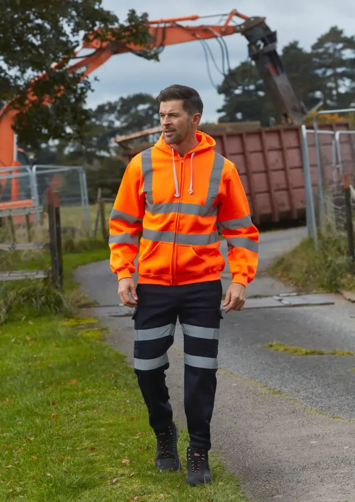 Veiligheidssweatervest met capuchon — productfoto 2