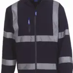 Softshell veiligheidsjas, navy — productfoto 7