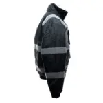 Klassieke veiligheids bomberjack, black — productfoto 2