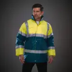 Contrasterende veiligheidsjas