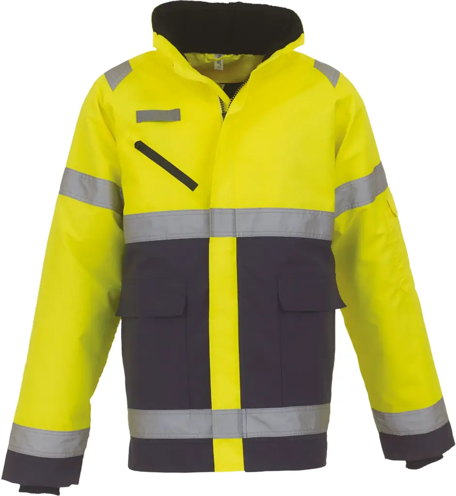 Fontaine Storm - Hi-Vis jack, hi vis yellow / navy — productfoto 7