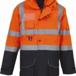 PS_YHVP711_HIVISORANGE-NAVY - Hidalgo-werbeartikel Multifunctionele 7-in-1 veiligheidsparka, hi vis orange / navy — productfoto 6