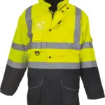 PS_YHVP711_HIVISYELLOW-NAVY - Hidalgo-werbeartikel Multifunctionele 7-in-1 veiligheidsparka, hi vis yellow / navy — productfoto 8