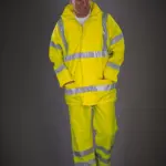 Ademende regenbroek Hi-Vis Soft Flex — productfoto 2