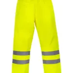 PS_YHVS451_HIVISYELLOW - Hidalgo-werbeartikel Ademende regenbroek Hi-Vis Soft Flex, hi vis yellow — productfoto 6