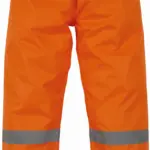 Hi vis waterdichte overbroek, hi vis orange — productfoto 2