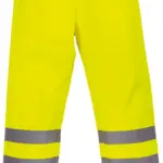 Hi vis waterdichte overbroek, hi vis yellow — productfoto 4