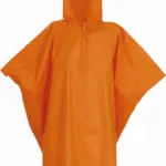 Lichtgewicht poncho, orange — productfoto 7