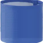 PS_YHVW066_ROYALBLUE - Hidalgo-werbeartikel Brede te bedrukken armband, royal blue — productfoto 6
