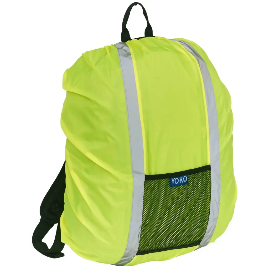 Waterproof rugzak cover, yellow — productfoto 8