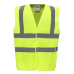 PS_YHVW100_HIVISYELLOW - Hidalgo-werbeartikel Veiligheidshesje met 2 Banden & Bretels, hi vis yellow — productfoto 9