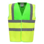PS_YHVW100_LIME-HIVISYELLOW - Hidalgo-werbeartikel Veiligheidshesje met 2 Banden & Bretels, lime / hi vis yellow — productfoto 11