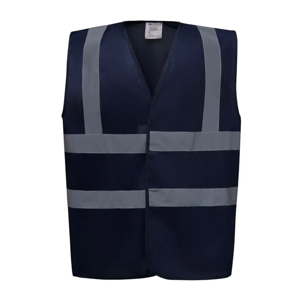 PS_YHVW100_NAVY - Hidalgo-werbeartikel Veiligheidshesje met 2 Banden & Bretels, navy — productfoto 13